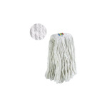 Fregona industrial algodón blanco grueso